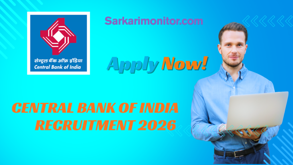 Central Bank of India Recruitment 2026 – Faculty, Attendant & Watchman/Gardener Posts (Apply Offline)